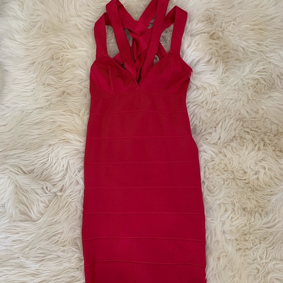 Armani Exchange Dresses & Skirts - Armani exchange red bandage dress